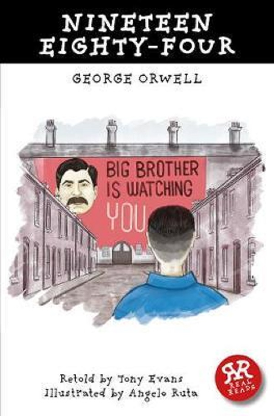 Бумажная книга «Nineteen Eighty-Four», авторов Джордж Оруэлл, Тони Эванс - фото №1
