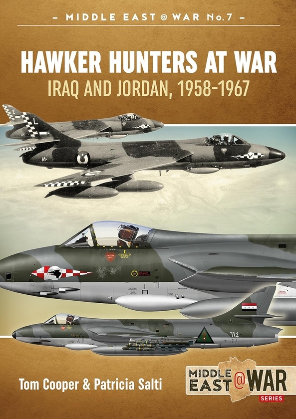 Электронная книга «Hawker Hunters At War», авторов Том Купер, Патрисия Салти - фото №1