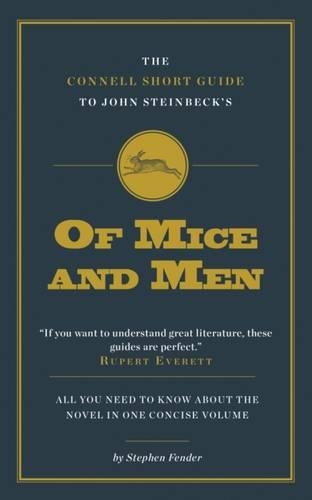 Паперова книга «The Connell Short Guide To John Steinbeck's of Mice and Men», автор Стівен Фендер - фото №1