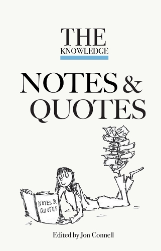 Паперова книга «The Knowledge Notes & Quotes», автор Коннелл - фото №1
