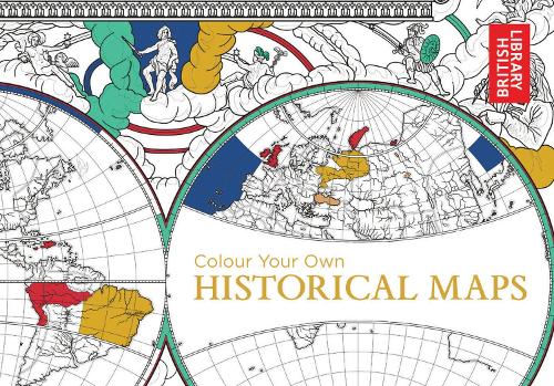 Паперова книга «Colour Your Own Historical Maps», автор Британська бібліотека - фото №1