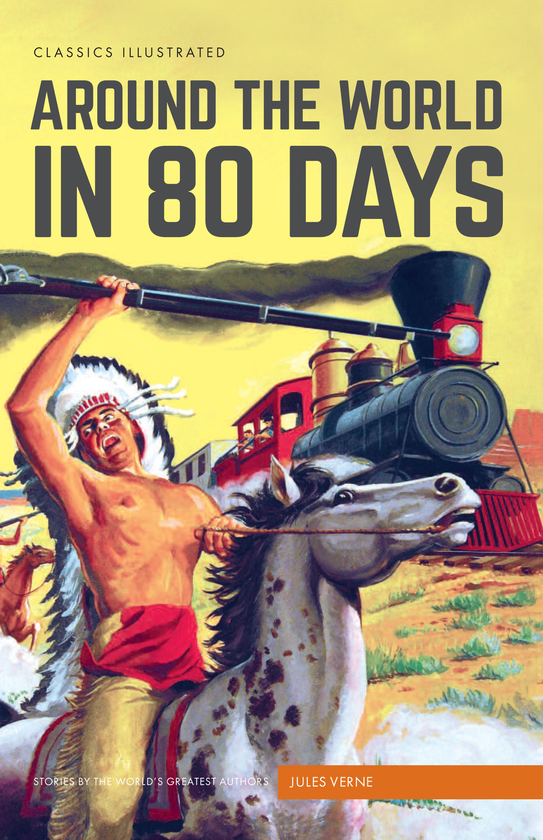 Бумажная книга «Around the World in 80 Days» - фото №1