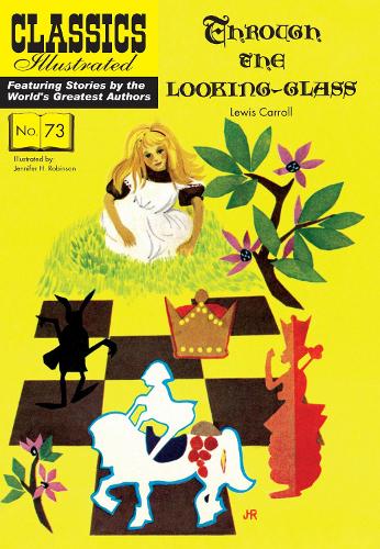 Паперова книга «Through the Looking-Glass», автор Льюїс Керрол - фото №1