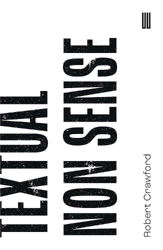 Паперова книга «Textual Non Sense», автор Роберт Кроуфорд - фото №1