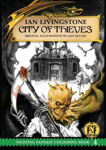 Бумажная книга «City of Thieves Colouring Book», автор Ян Ливингстон - фото №1