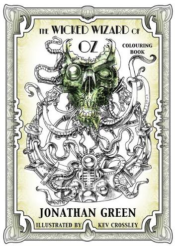 Бумажная книга «The Wicked Wizard of Oz Colouring Book», автор Джонатан Грин - фото №1