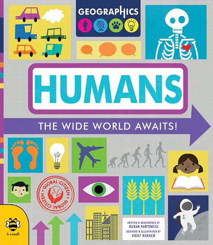 Паперова книга «Humans: The wide world awaits!», автор Сюзан Мартіно - фото №1