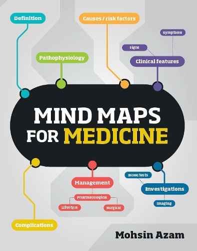 Бумажная книга «Mind Maps for Medicine», автор Мохсин Азам - фото №1