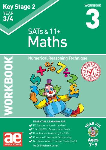 Бумажная книга «KS2 Maths Year 3/4 Workbook 3: Numerical Reasoning Technique», авторов Катрина Маккей, Стивен С. Курран - фото №1