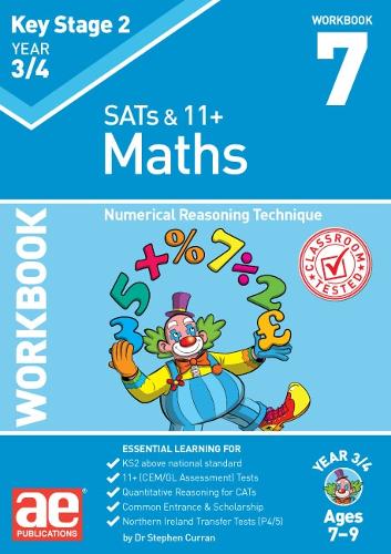 [object Object] «KS2 Maths Year 3/4 Workbook 7: Numerical Reasoning Technique», авторів Д-р Стівен Керран, Катріна Маккей - фото №1