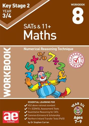 [object Object] «KS2 Maths Year 3/4 Workbook 8: Numerical Reasoning Technique», авторів Д-р Стівен Керран, Катріна Маккей - фото №1