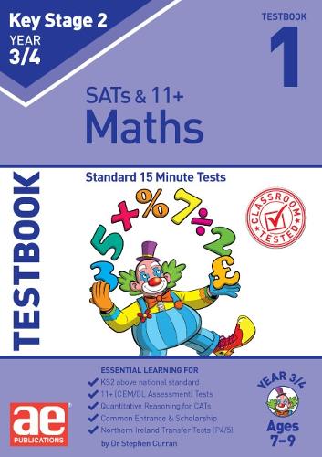 [object Object] «KS2 Maths Year 3/4 Testbook 1: Standard 15 Minute Tests», автор Д-р Стівен Керран - фото №1