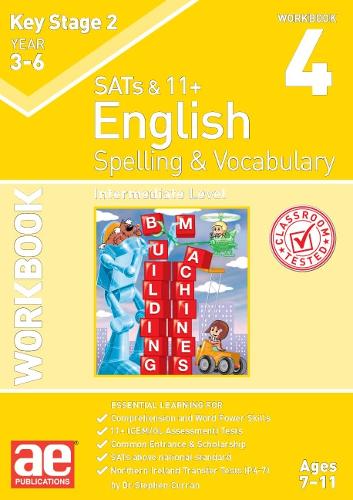 [object Object] «KS2 Spelling & Vocabulary Workbook 4: Intermediate Level», авторів Д-р Стівен Керран, Уоррен Джей Воукс - фото №1