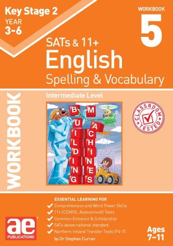 [object Object] «KS2 Spelling & Vocabulary Workbook 5: Intermediate Level», авторів Д-р Стівен Керран, Уоррен Джей Воукс - фото №1