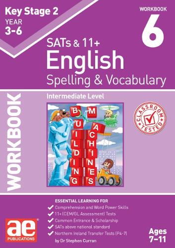 [object Object] «KS2 Spelling & Vocabulary Workbook 6: Intermediate Level», авторів Д-р Стівен Керран, Уоррен Джей Воукс - фото №1