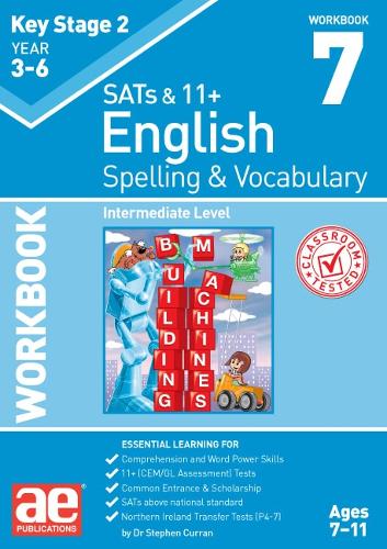 [object Object] «KS2 Spelling & Vocabulary Workbook 7: Intermediate Level», авторів Д-р Стівен Керран, Уоррен Джей Воукс - фото №1