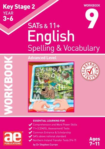 [object Object] «KS2 Spelling & Vocabulary Workbook 9: Advanced Level», авторів Д-р Стівен Керран, Уоррен Джей Воукс - фото №1