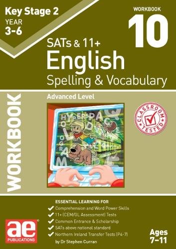 [object Object] «KS2 Spelling & Vocabulary Workbook 10: Advanced Level», авторів Д-р Стівен Керран, Уоррен Джей Воукс - фото №1