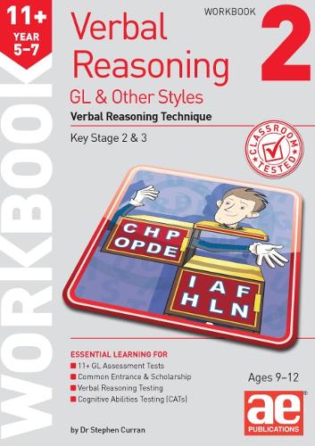 Бумажная книга «11+ Verbal Reasoning Year 5-7 GL & Other Styles Workbook 2: Verbal Reasoning Technique», автор Стивен С. Курран - фото №1