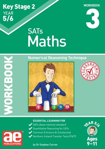 [object Object] «KS2 Maths Year 5/6 Workbook 3: Numerical Reasoning Technique», авторів Отем МакМахон, Д-р Стівен Керран - фото №1