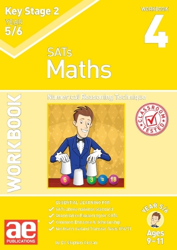 [object Object] «KS2 Maths Year 5/6 Workbook 4: Numerical Reasoning Technique», авторів Отем МакМахон, Д-р Стівен Керран - фото №1