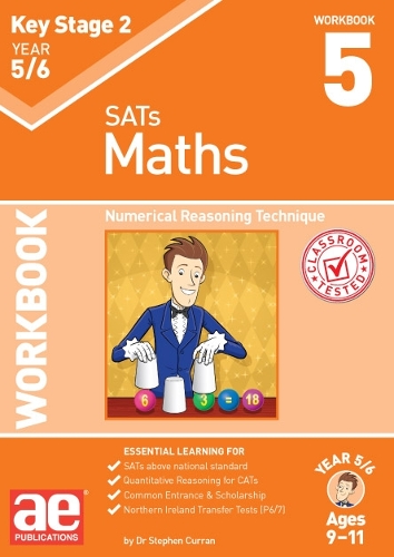 [object Object] «KS2 Maths Year 5/6 Workbook 5: Numerical Reasoning Technique», авторів Отем МакМахон, Д-р Стівен Керран - фото №1