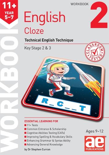 Бумажная книга «11+ English Year 5-7 Cloze Workbook 2: Technical English Technique», авторов Стивен Курран, Уоррен Джей Воукс - фото №1