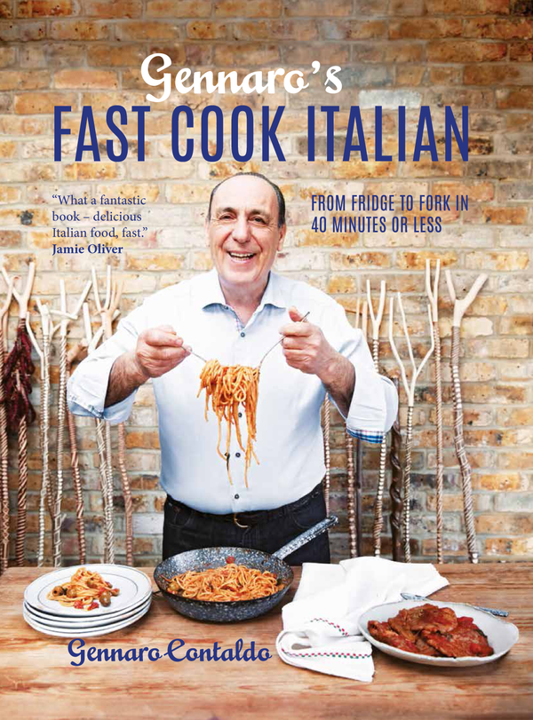 Бумажная книга «GENNARO'S FAST COOK ITALIAN» - фото №1