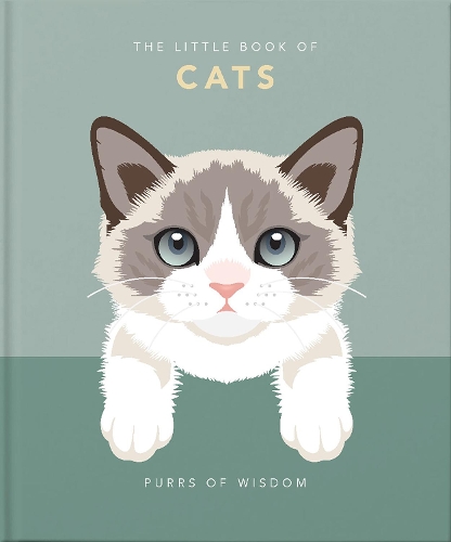 Бумажная книга «The Little Book of Cats: Purrs of Wisdom», автор Orange Hippo! - фото №1