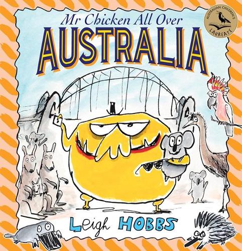 Паперова книга «Mr Chicken All Over Australia», автор Лі Гоббс - фото №1