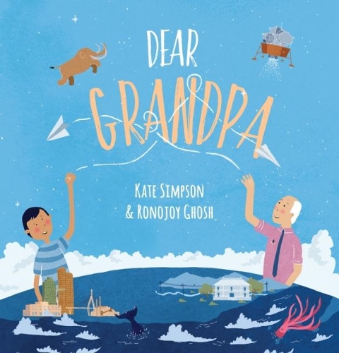 Паперова книга «Dear Grandpa», автор Кейт Сімпсон - фото №1