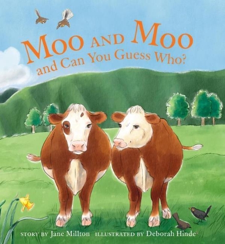 Бумажная книга «Moo and Moo and Can You Guess Who?», автор Джейн Милтон - фото №1