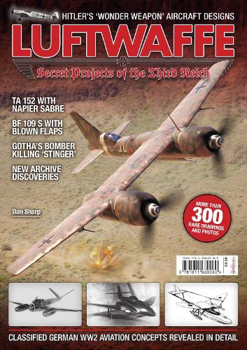 Бумажная книга «Luftwaffe - Secret Projects of the Third Reich», автор Дэн Шарп - фото №1