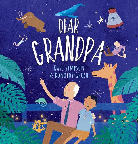 Паперова книга «Dear Grandpa», автор Кейт Сімпсон - фото №1
