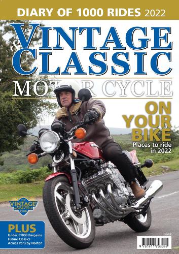 Бумажная книга «Vintage & Classic Motorcycle: Diary of 1000 Rides 2022», авторов Олли Халм, Питер Хеншоу - фото №1
