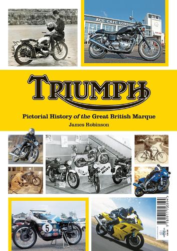Паперова книга «Triumph a Pictorial history of a great british Marque», автор Джеймс Робінсон - фото №1