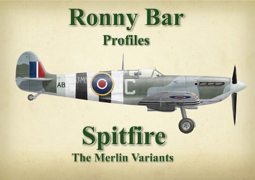 Бумажная книга «Ronny Bar Profiles - Spitfire the Merlin Variants», автор Ронни Барр - фото №1