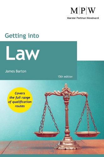 Паперова книга «Getting into Law», автор Джеймс Бартон - фото №1