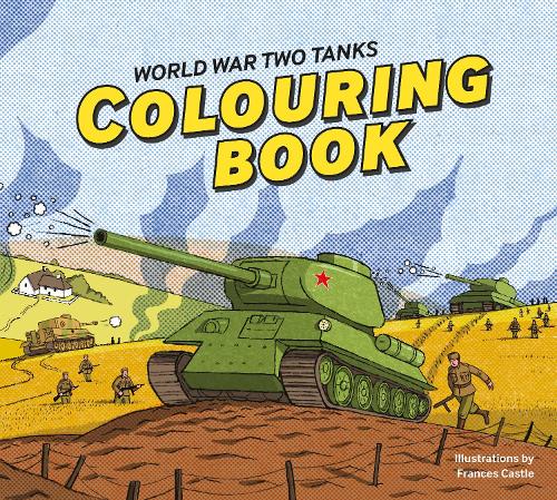 Паперова книга «World War Two Tanks: Colouring Book» - фото №1