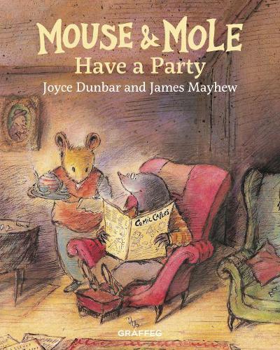 Паперова книга «Mouse and Mole Have a Party», автор Джойс Данбар - фото №1