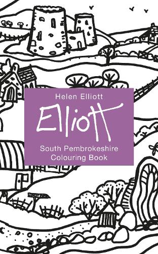 Бумажная книга «Helen Elliott Concertina Colouring Book: South Pembrokeshire», автор Хелен Эллиотт - фото №1