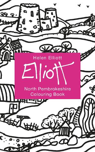 Бумажная книга «Helen Elliott Concertina Colouring Book: North Pembrokeshire», автор Хелен Эллиотт - фото №1