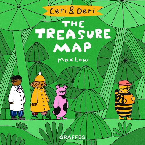 Бумажная книга «Ceri & Deri: The Treasure Map», автор Макс Лоу - фото №1