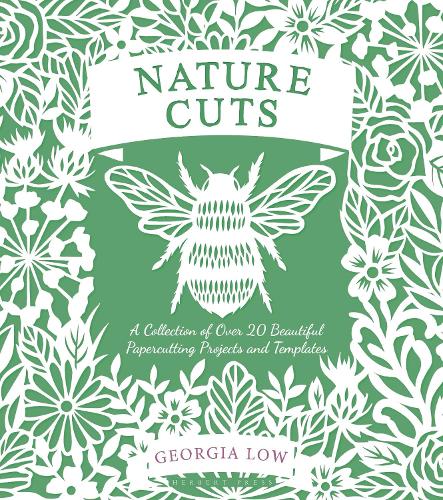 Паперова книга «Nature Cuts: A Collection of Over 20 Beautiful Papercutting Projects and Templates», автор Джорджія Лоу - фото №1