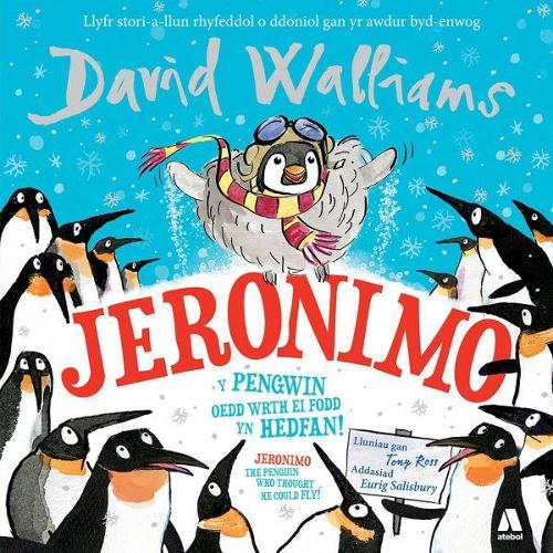 Паперова книга «Jeronimo - Y Pengwin oedd wrth ei Fodd yn Hedfan! / Jeronimo - The Penguin Who Thought He Could Fly!» - фото №1