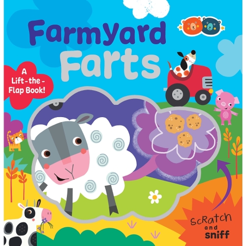 Бумажная книга «Scratch and Sniff Farmyard Farts», автор Джей Джей Лахович - фото №1