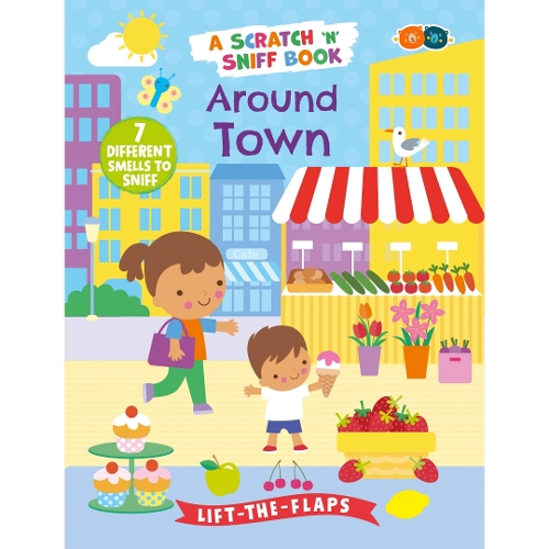 Паперова книга «My Book of Smells - Around Town: A Scratch and Sniff book», автор Холлі Морріс - фото №1