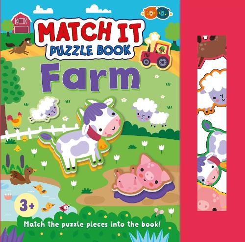 Паперова книга «Match It Puzzle Book - Farm» - фото №1