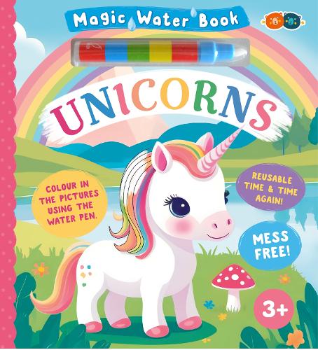 Паперова книга «Magic Water Book - Unicorns» - фото №1