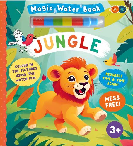 Бумажная книга «Magic Water Book - Jungle» - фото №1